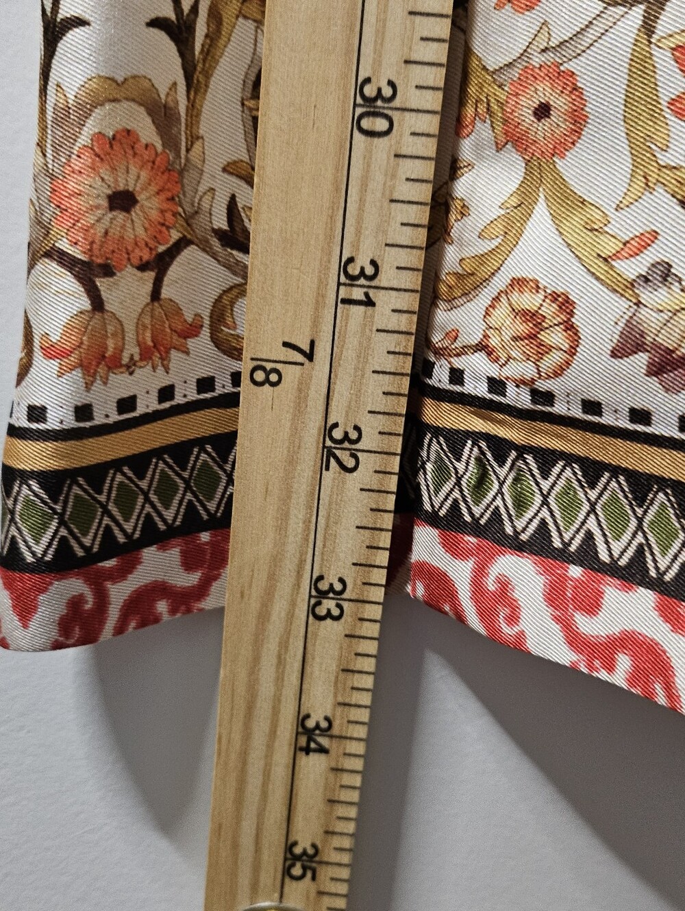 Zara Boho Straight Leg Palazzo Pants S Patchwork Floral Festival Coastal Flowy - Picture 11 of 13